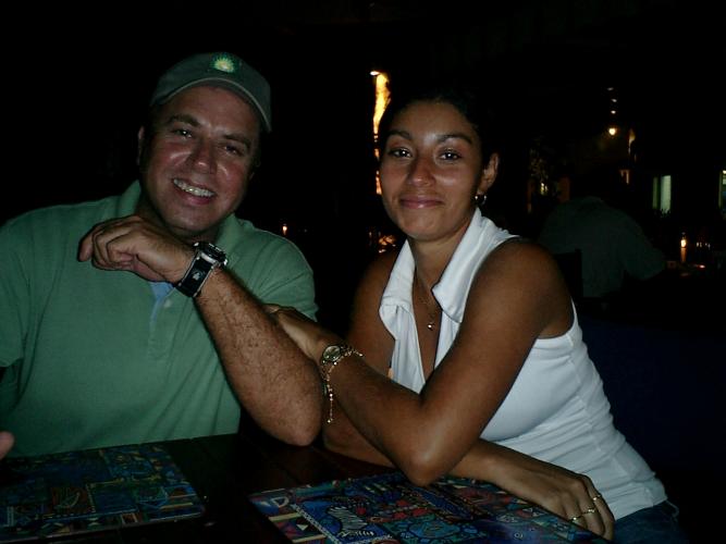 Nigel and I  Luanda 2002